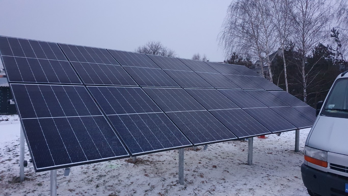 Instalacja fotowoltaiczna na gruncie