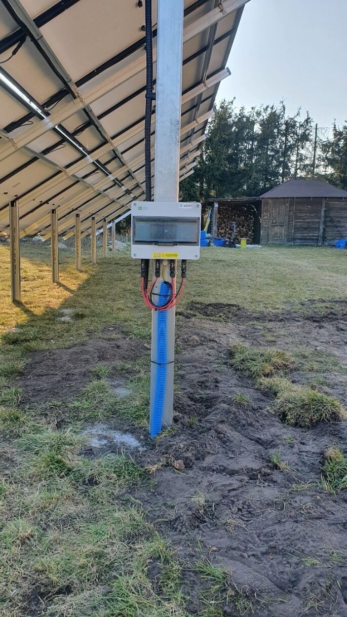 Inwenter instalacji fotowoltaicznej na gruncie